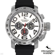 STRUMENTO MARINO SM051RBK/WH Chronograph Men's Watch
