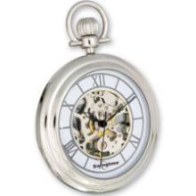 Swingtime Chrome-plated Brass Stand Pocket Watch