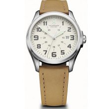 Swiss Army Victorinox 241581 Mens Classic Quartz Infantry Brown Watch