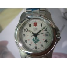 Swiss Army Women's Watch Quartz All Ssb.sapphire White Original Edition