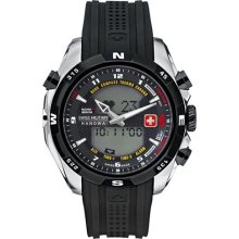 Swiss Military Hanowa Men's Highlander 06-4174-04-007 Black Plast ...