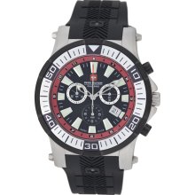 Swiss Military Hawk Rubber Chronograph Men's Watch 06-4H1-04-004