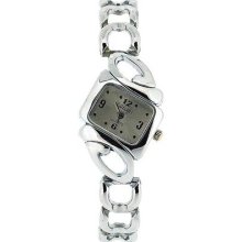 The Olivia Collection Ladies Silver Dial Bracelet Strap Dress Watch Cos01