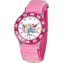 Time Teacher Disney Princesses Kids Pink Watch