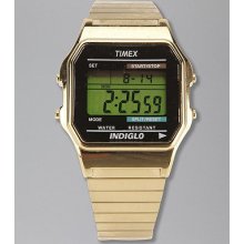 Timex Gold Core Digital Watch: Gold One Size Mens Watches