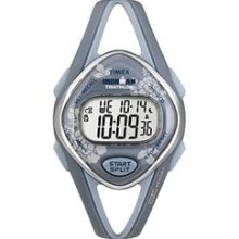 Timex Ironman Sleek 50 Lap Floral Mid Size Blue #T5K378