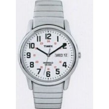 Timex Stainless Steel Core Easy Reader Full-size Watch With Expansion Band