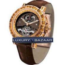 Tourbillon Mysterieux Haute Joaillerie (Orange Sapphires)
