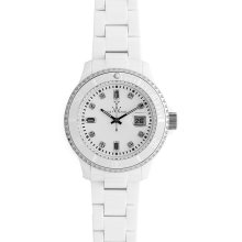 Toywatch classic plasteramic white watch. 32108-wh