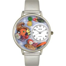 U-1220037 Holiday Feast Watch in Silver