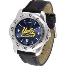UCLA Bruins Sport Leather Band AnoChrome-Men's Watch