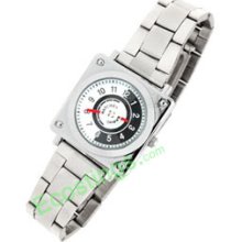Unique Good Jewelry Rectangle Metal Lady Watches Silver