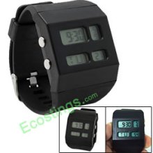 Unisex Men's Women's Digital Sports Alarm Wrist Watch