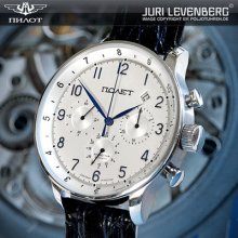 Us Poljot Journey Chronograph Caliber 31681 St/steel