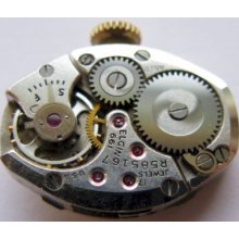 Used Elgin 661 Lady Oval Watch Movement For Parts ...