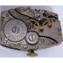 Used Mst 302 Watch Movement 17 Jewels 4adj. For Part