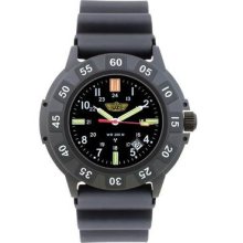 Uzi Protector Tactical Style Tritium Watch W/ Swiss Movement - Rubber Strap