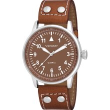 Vernier Women's V11077BR Easy Read Quartz Watch