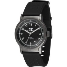 Vestal Alpha Bravo Polyurethane Band Watch - Black / Gun / Black