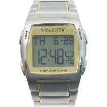 VibraLite 8 Watch with Stainless Steel Band