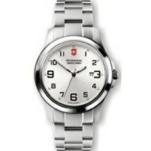 Victorinox Garrison Elegance Collection Watch - Large /Stainless Steel