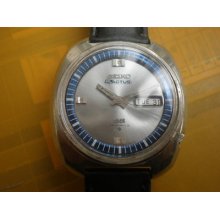 Vintage Japan Seiko 5 Actus Ss 25 Jewels Automatic Men's Watch 6106 6400