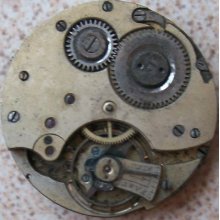 Vintage Pocket Watch Movement 42,5 Mm Diameter Balance Broken To Restore