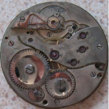 Vintage Roundly Movement & Dial Chronometer To Restore Or Parts 43 Mm. In Diam.