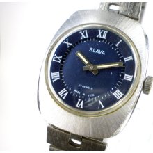 Vintage Slava Ladies Russian mechanical watch from Soviet/Ussr