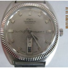 Vintage Technos Star Chief Automatic Swiss 17 Jewels Wrist Watch&