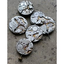 Vintage Womens Watch Movements -- set of 6 -- D8