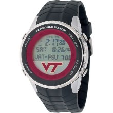 Virginia Tech VT Hokies Mens Schedule Wrist Watch