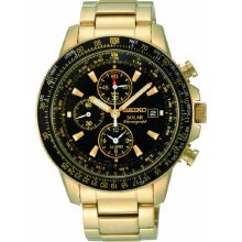 Watch Seiko Solar Ssc008p2 MenÂ´s Black