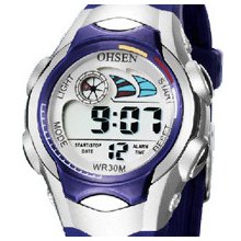 Waterproof Date/day Digital Wristwatch Outdoor Sports Watch For Boys Girls