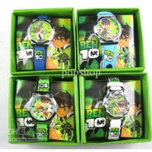 Wholesale Lots 100pc/lot Ben 10 Cartoon Watches With Boxes
