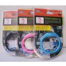Wholesale--<20pcs>anion Health Sport Watches Tourmaline Power