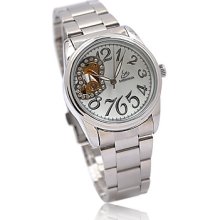 Women Girl Automatic Mechanical Wrist Watch G1