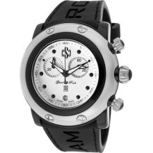 Women's Miami Beach Chronograph Light Silver Textured Dial Black ...