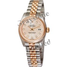 Women's Rolex Oyster Perpetual Lady-Datejust Watch - 179171_RoseDDJ