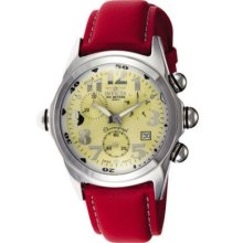 Women's Special Edition Lupah Stainless Steel Case Leather Bracelet Bl