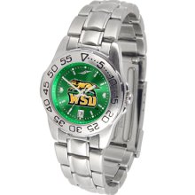 Wright State Raiders Sport Steel Band AnoChrome-Ladies Watch