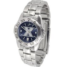 Xavier University Musketeers Ladies Stainless Steel Dress Watch