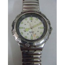 Yds102 Swatch - 1995 Irony Scuba Beach Rider Hands Glow