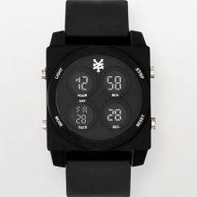 Zoo York Black Digital Chronograph Watch - Zy1035 - Men