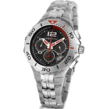 Zoppini Designer Men's Watches, Stainless Steel Bracelet Chrono Watch