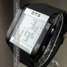 1 Week Clock Stopwatch Hours Date Alarm Led Men Women Rubber Wrist Watch Ah129