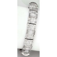 14K Gold Diamond Bracelets 16.82 ctw