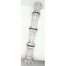 14K Gold Diamond Bracelets 18.94 ctw