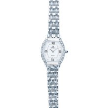 14K White Gold Diamond Watch from Euro Geneve, 0.24cts.
