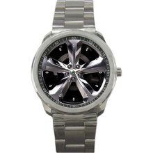 2010 Ford Mustang Iacocca Rims Wheel Sport Metal Watch - Metal